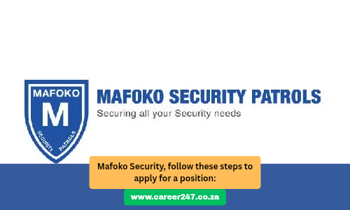 Mafoko Security Jobs applications